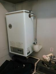 施工前 イトミック製 20年位前の製品、20L、200V