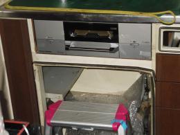 ガスコンロ RHS721W14S8R-VR 施工前