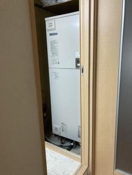 電気温水器 SRT-J37WD5 施工前