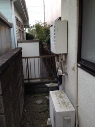 電気温水器 BE-A37FWU 施工前