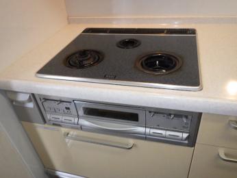 ガスコンロ RHS31W27U12DGVW 施工前