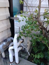 施工前 (ガス)温水式換気乾燥機