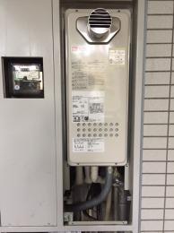 給湯器 GQ-1628AWX-T-DX BL 施工後