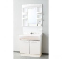 普及型洗面化粧台 2ハンドル混合水栓タイプ 750