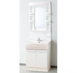 普及型洗面化粧台 シングルレバー混合水栓タイプ 600