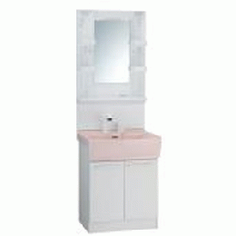 ハンドシャワー水栓付洗面化粧台(開き扉タイプ) ハンドシャワータイプ 750